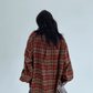Oversized Check Shirt YLS0900