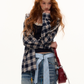 Plaid Hood Loose Shirt ASG0058