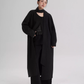 Tie Collar Long Coat SRS0384