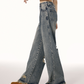 High Waist Wide Leg Denim IMO0061