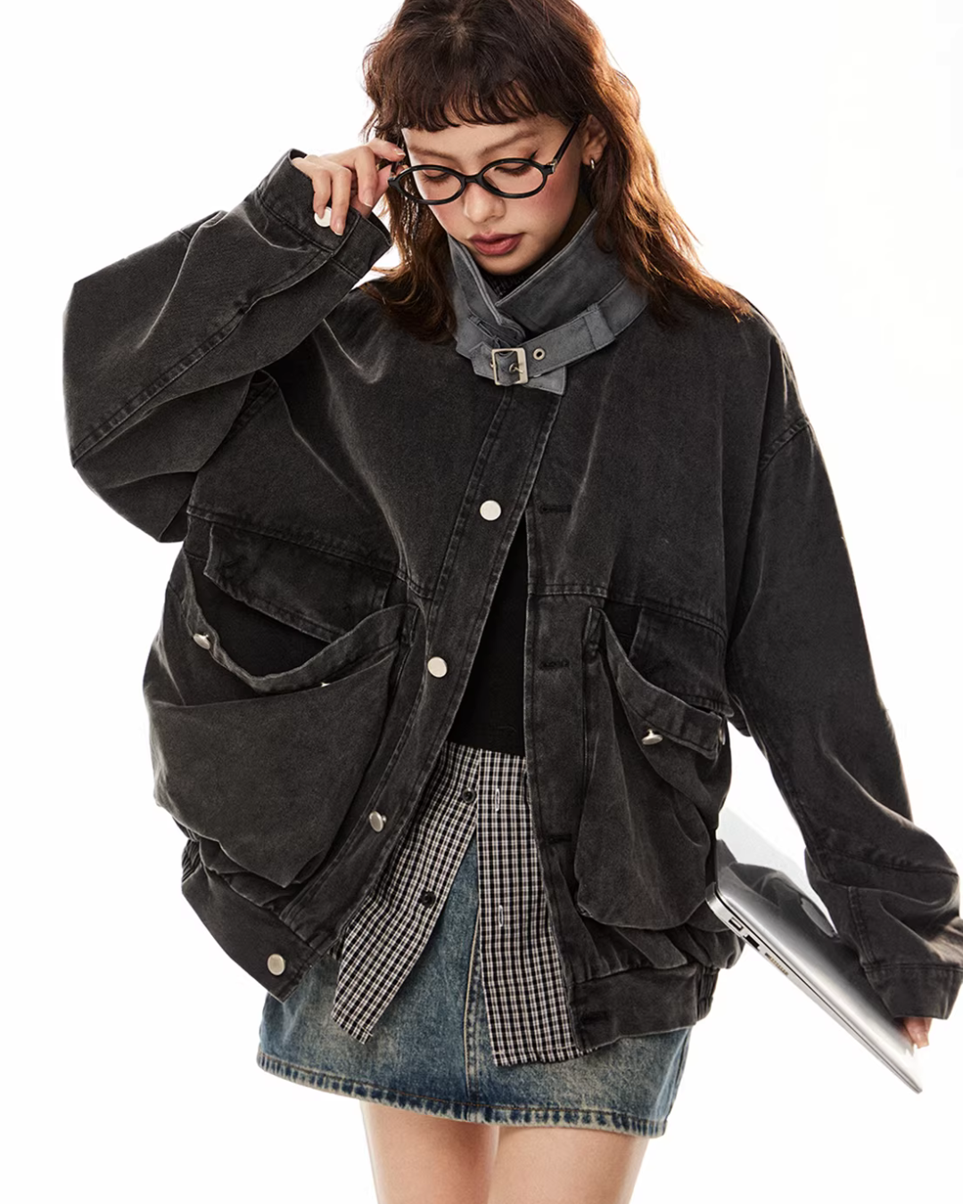 Vintage Washed Work Jacket EZK0087