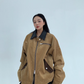 Double Zip Corduroy Jacket YLS0894