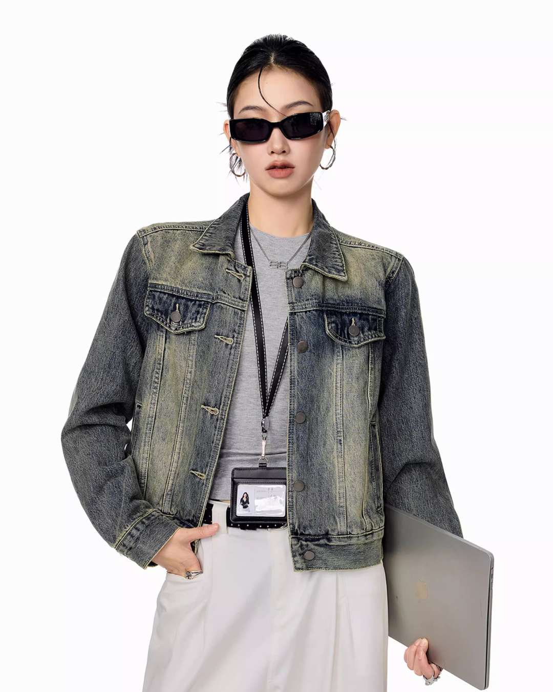 Retro Denim Jacket ICM0085