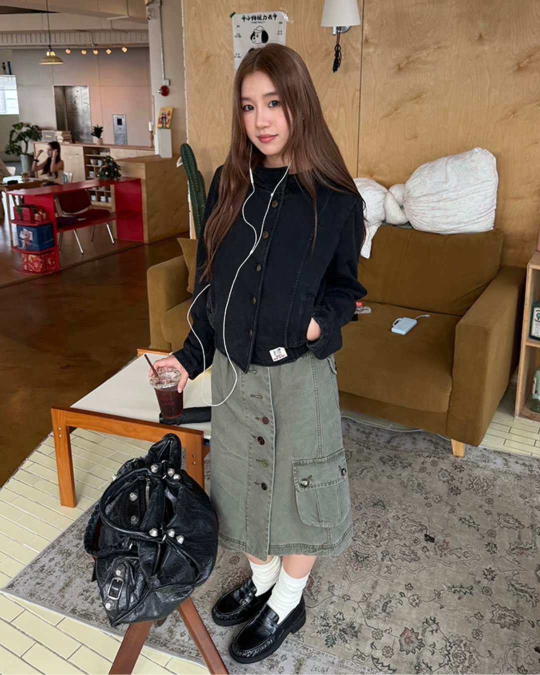 Vintage Washed Hoodie Jacket CYE0103