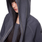 Rabbit Ear Studded Hoodie EZK0098