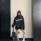 Oversized High-Neck Hoodie YLS1062