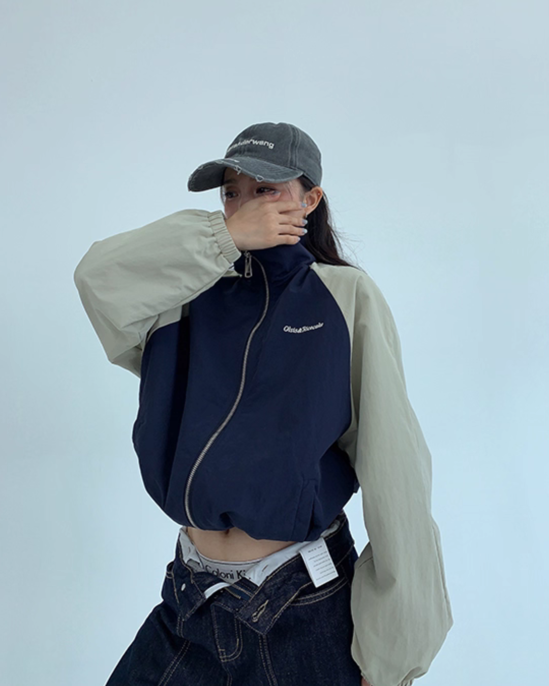 Stand Neck Track Jacket  YLS0899
