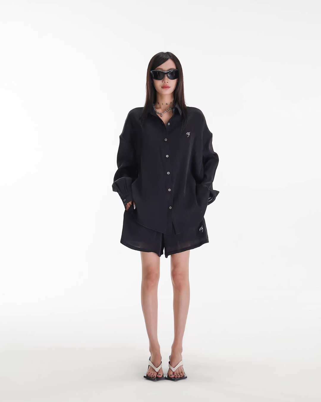 Lightweight Casual Long-Sleeve Shirt / Long Pants / Shorts ACS0366