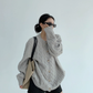Round Neck Cable Knit Cardigan YLS0978