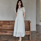 French Lace Long Dress SMS0009