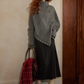 Cable Knit Poncho ASG0055