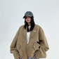 Retro Zip Up Blouson YLS0798