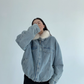 Fur Collar Denim Jacket YLS0994