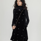 Round Neck Embroidered Vest Dress VAS0166