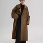 Stand Collar Long Loose Wool Coat SRS0361
