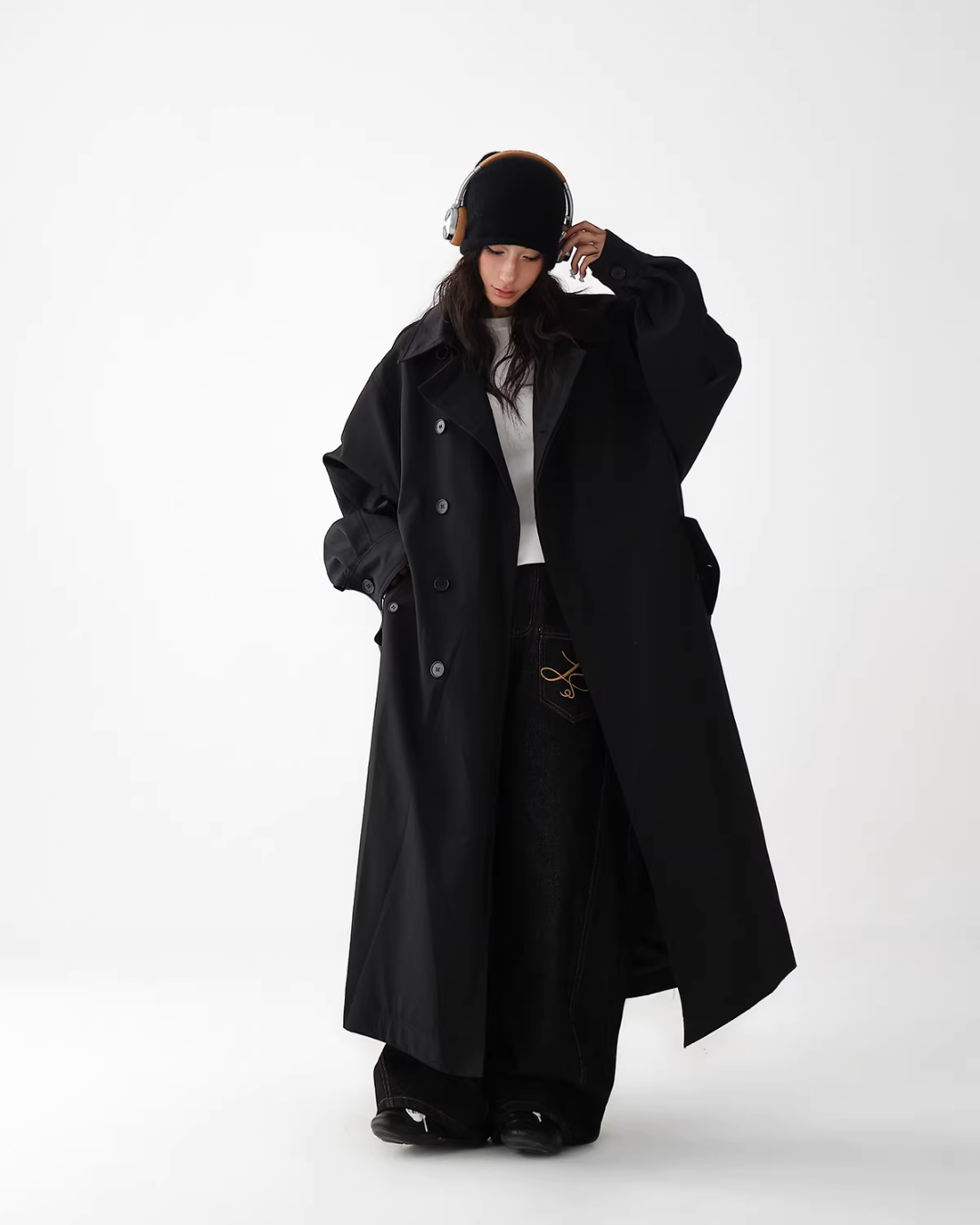 British Light Brown Long Coat ACS0353