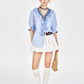 Double Frill Loose Top BHB0007