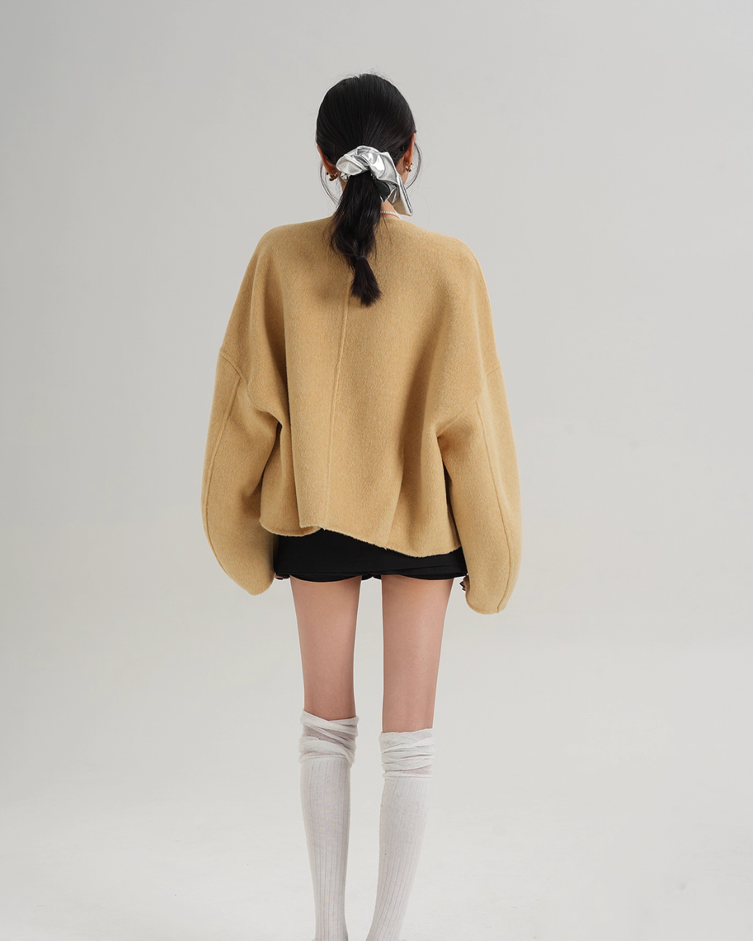 Crew Neck Knit Cardigan SRS0369