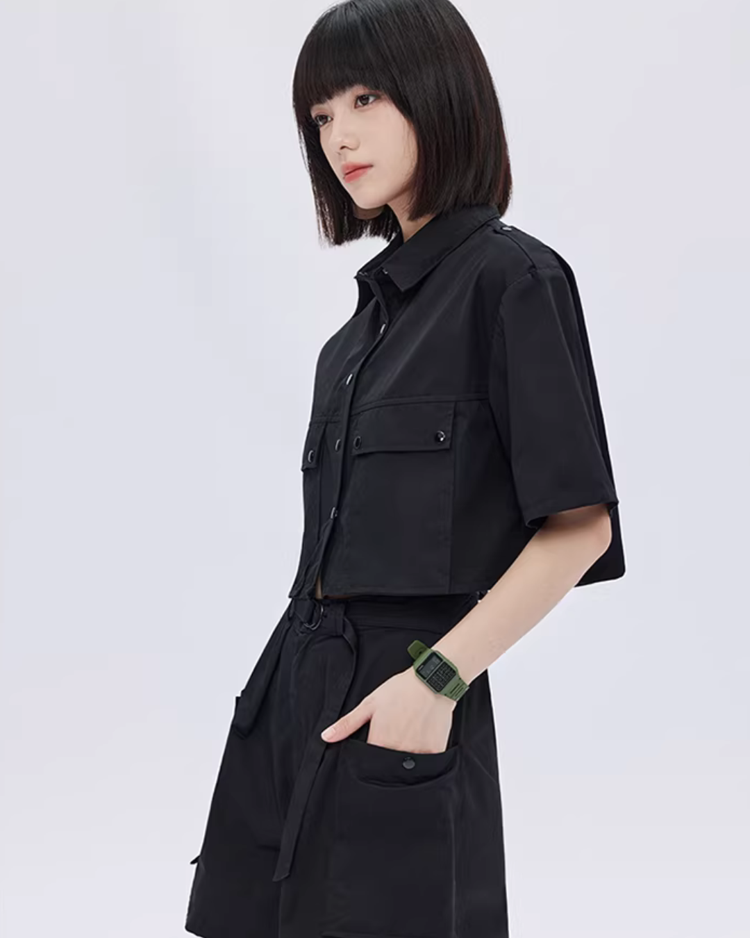 Short Short-Sleeve Shirt SHN0027