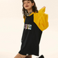 Bicolor Logo Raglan Sleeve T-Shirt EZK0026