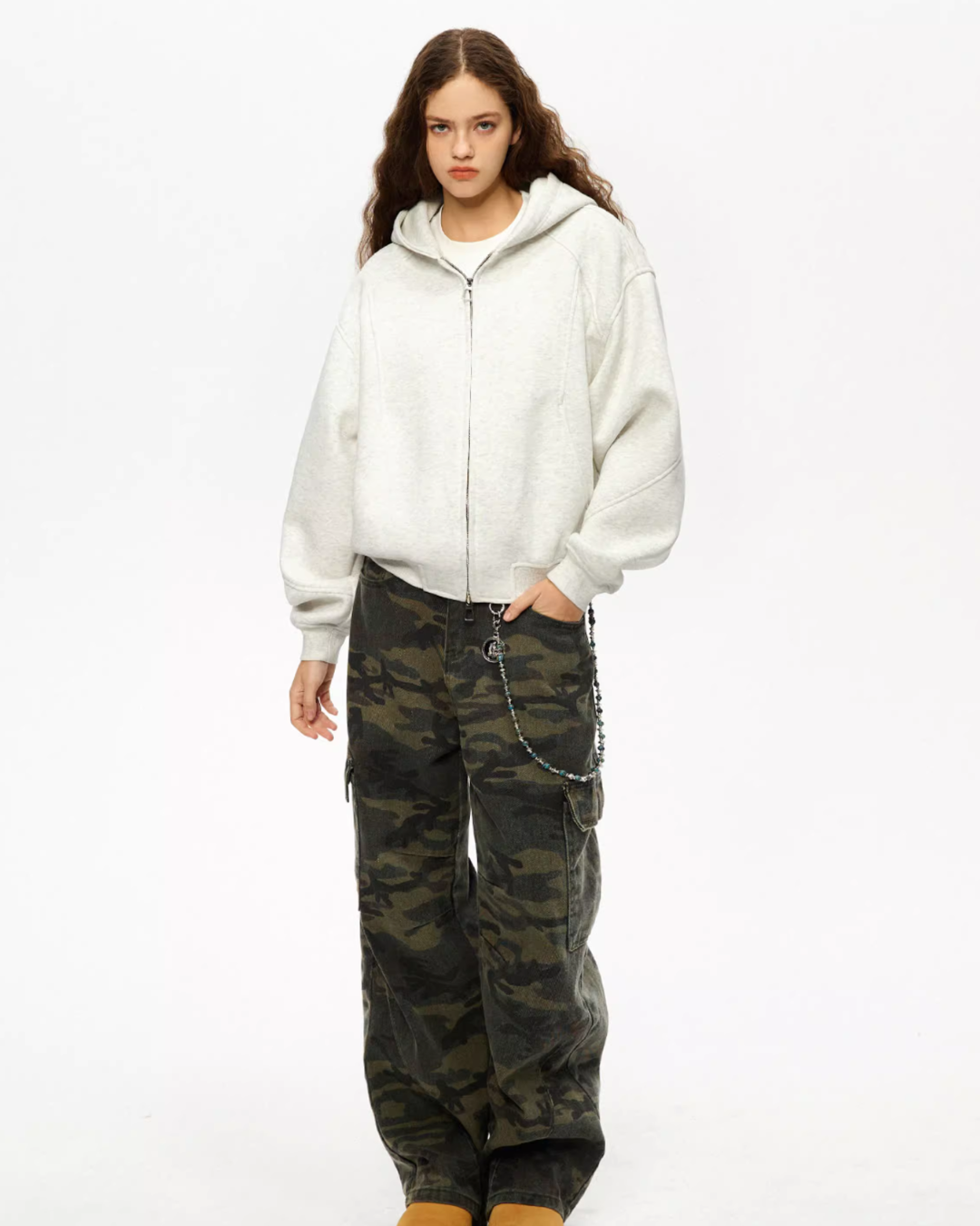 Double Zip Hoodie NDC0007