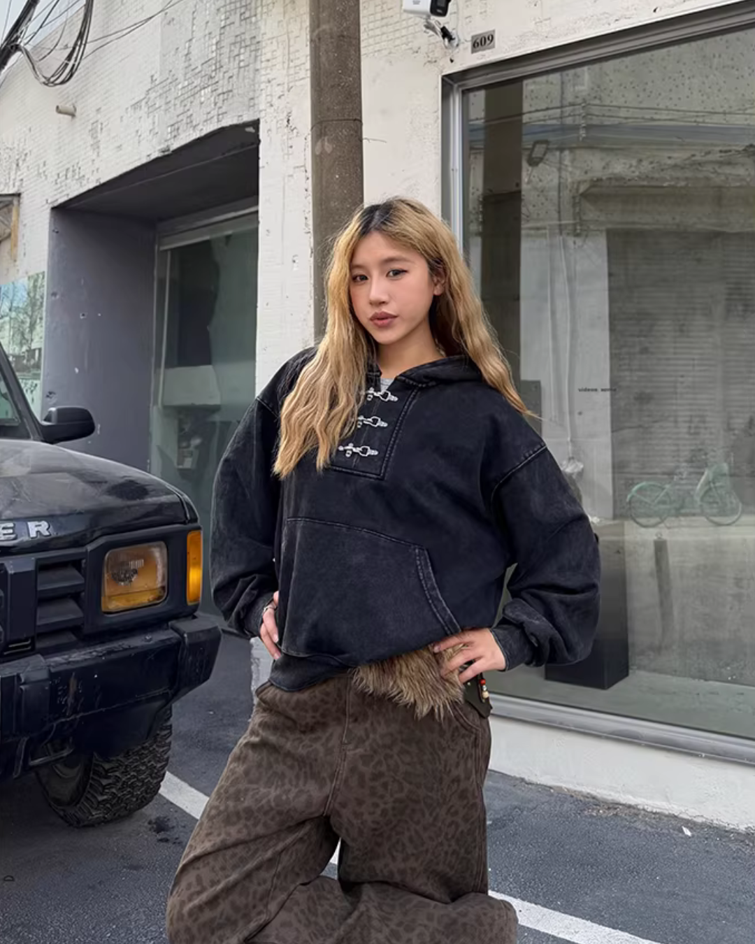 Washed Water Vintage Hoodie CYE0092