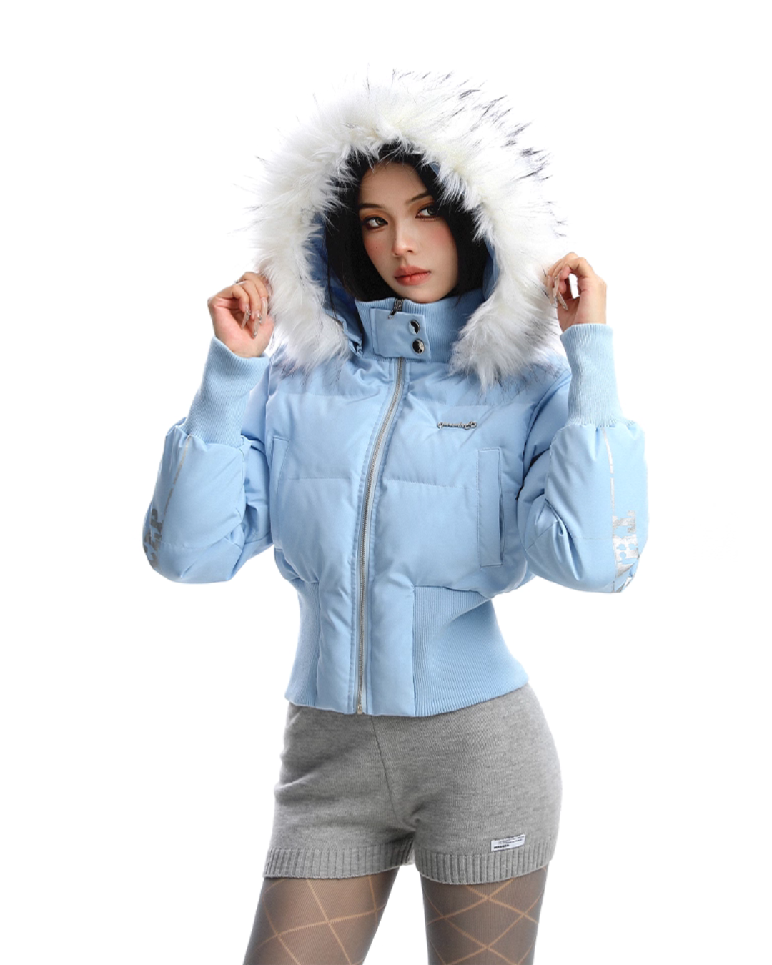 Fur Down Short Jacket BGS0039