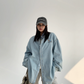 Embroidery Denim Long Sleeved Shirt YLS0793