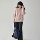Round Neck Cable Knit Top AMU0042