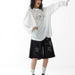 Star Print Loose T-Shirt  ACS0261