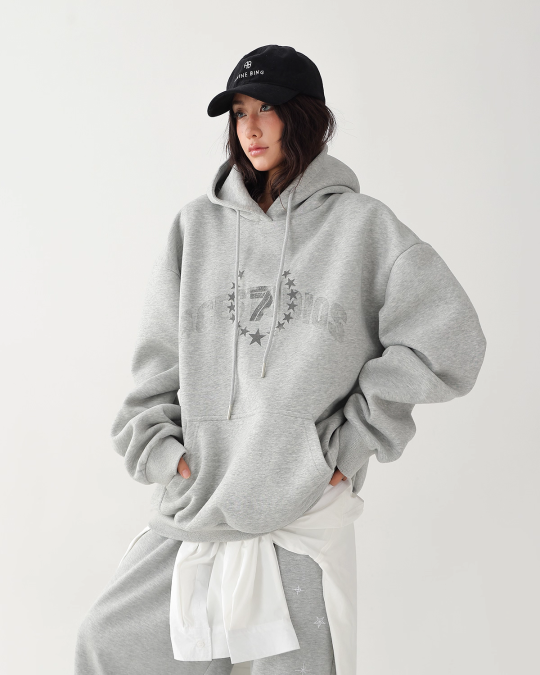 Loose Style Pullover Hoodie ACS0288