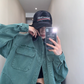 Vintage Loose Long Sleeve Shirt  YLS0771