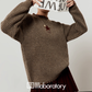 Star Logo Mock Neck Top/Pleated Skirt LLA0568