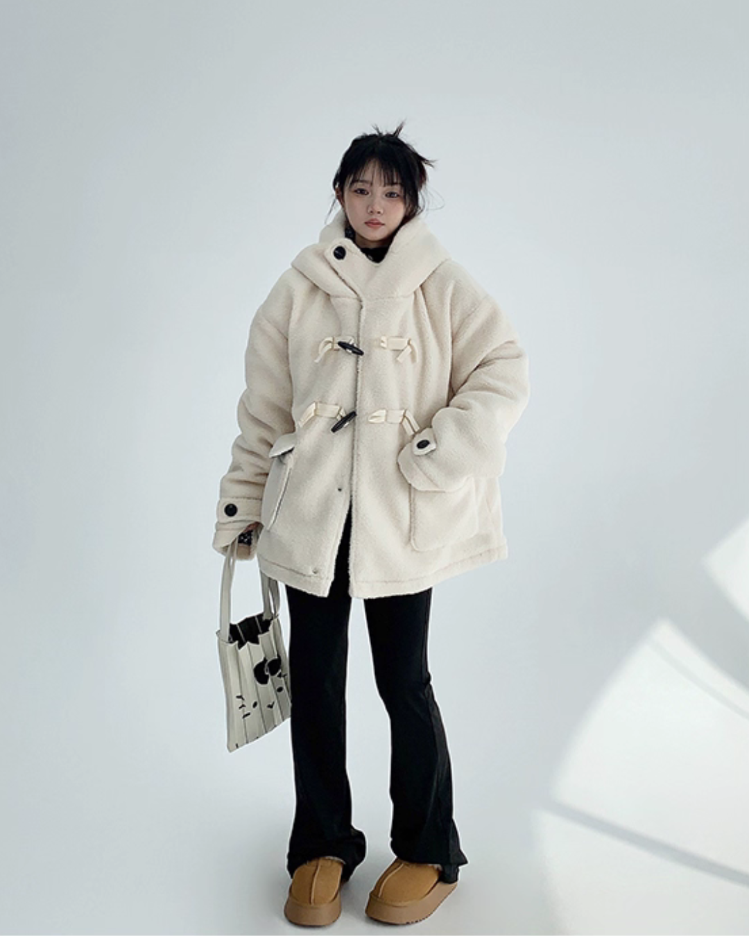 Fluffy Duffle Coat YLS0973
