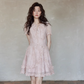 Pastel Pink Frill Dress SMS0010