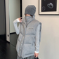 Stand Collar Cotton Down Vest YLS1012