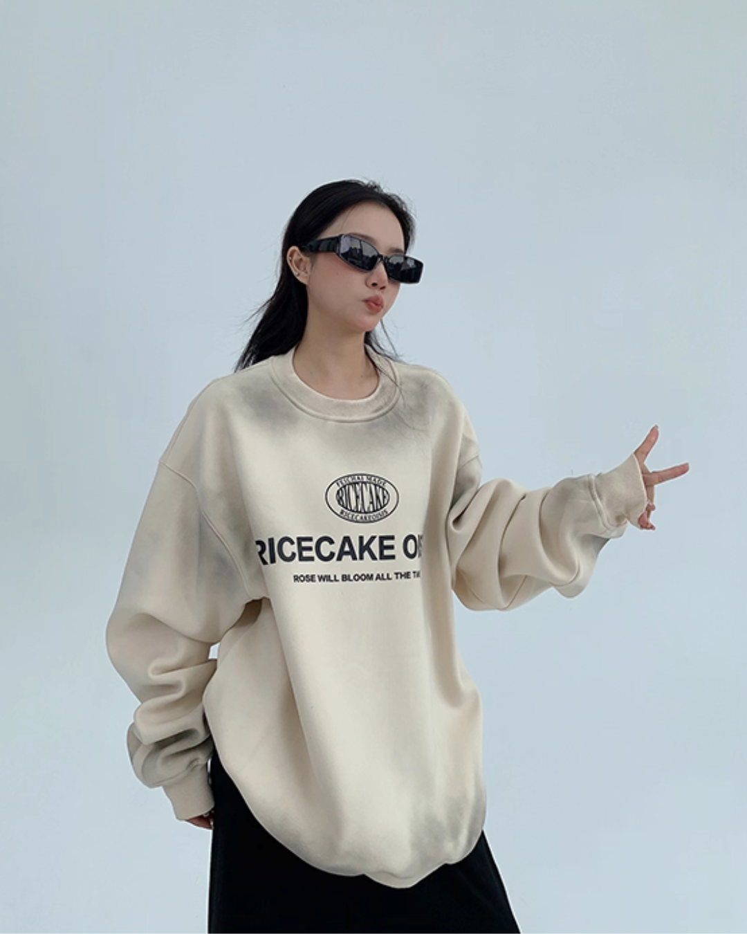 Logo Dirty Sweat Tops YLS0971