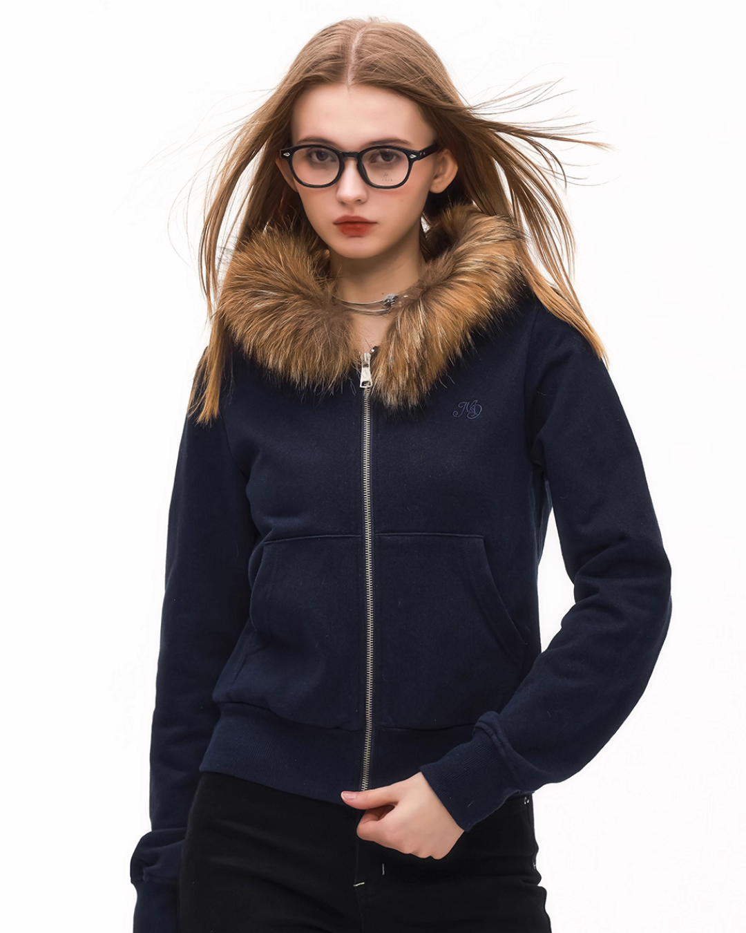 Far Hood Zip Up Hoodie MDB0004