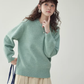 Lace Collar Long-Sleeve Top AMU0046