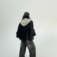 Layered Style Blouson YLS0774