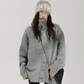 High Neck Button Knit Cardigan ACS0393