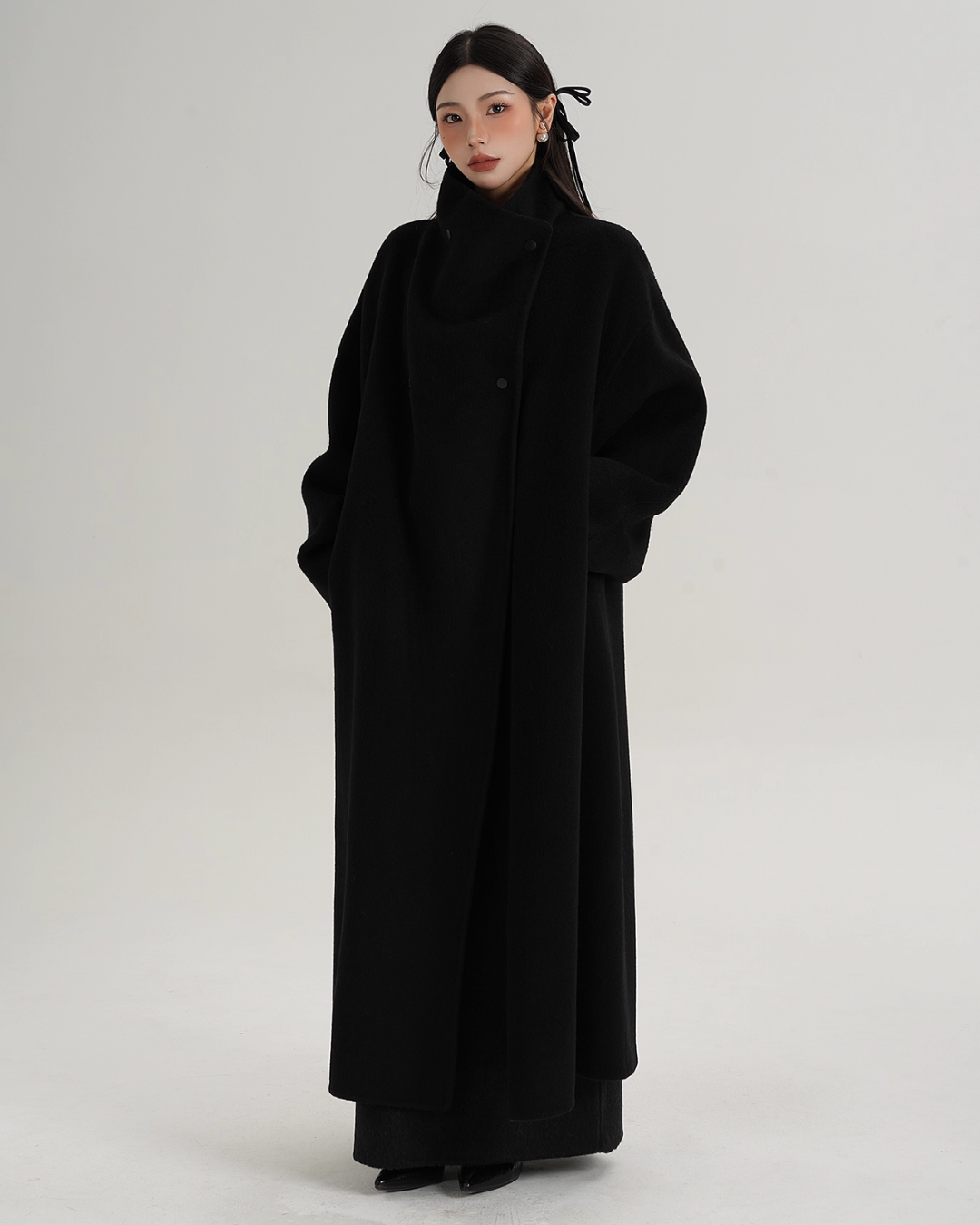 Wool Basic Long Coat SRS0377
