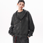 Vintage Sequin Zip Hoodie BWA0001