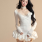 Race Hood Rose Mini Dress LAS0024