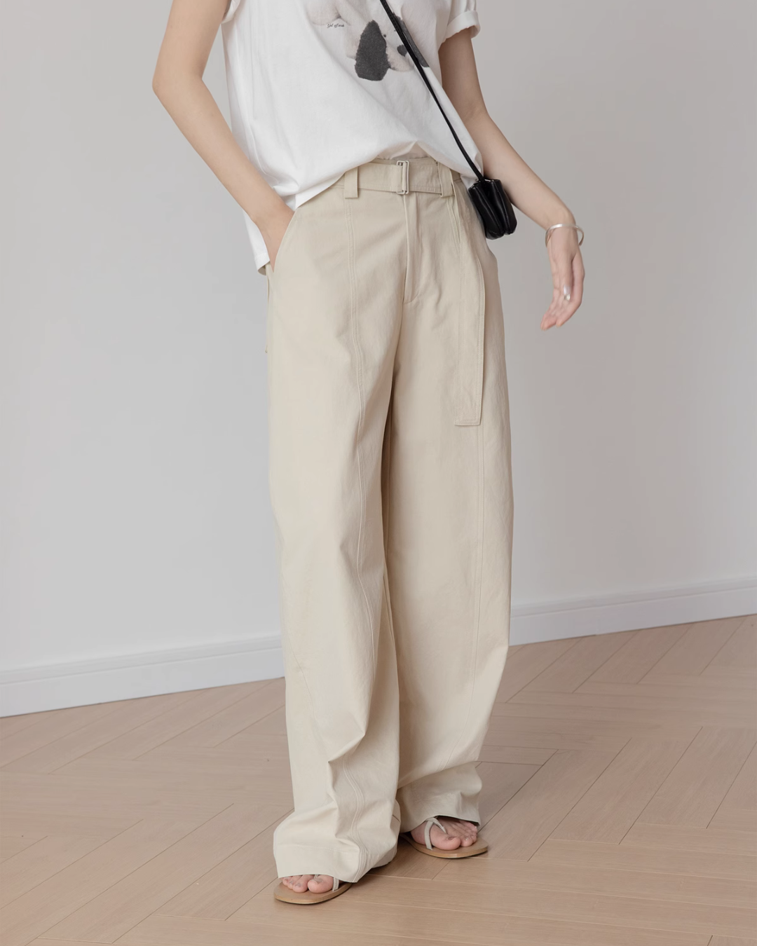 Pocket Wide Easy Pants VNS0016