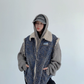 Vintage Denim Sherpa Vest YLS0998
