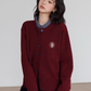 Round Neck Long Sleeve Knit Cardigan VAS0139