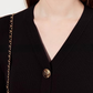 Gold Button Tight Mini Dress DPY0073