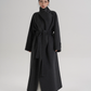 Tie Waist Wool Coat SRS0362