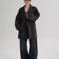 Mid Length Belted Wool Coat SRS0363